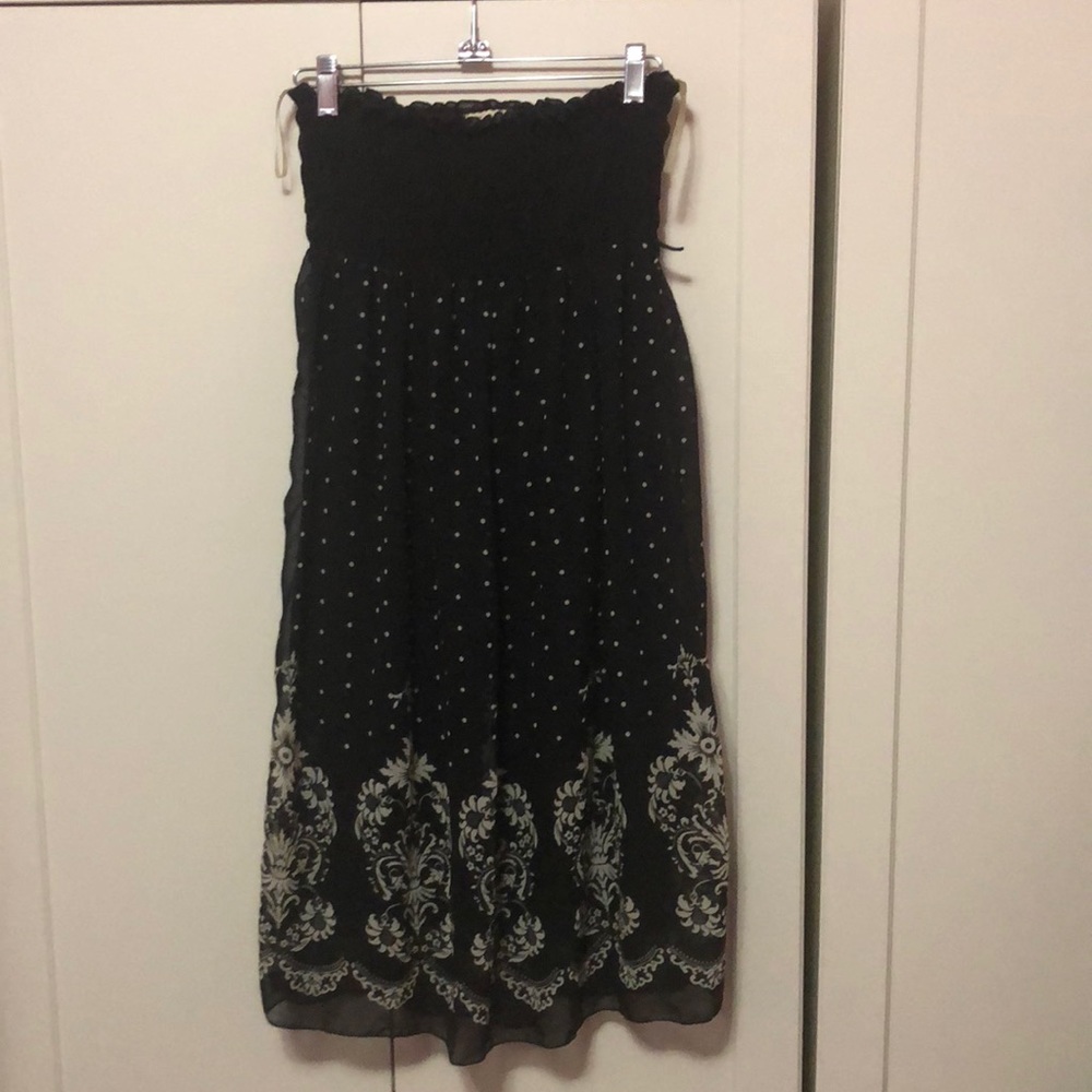 Tube top dress